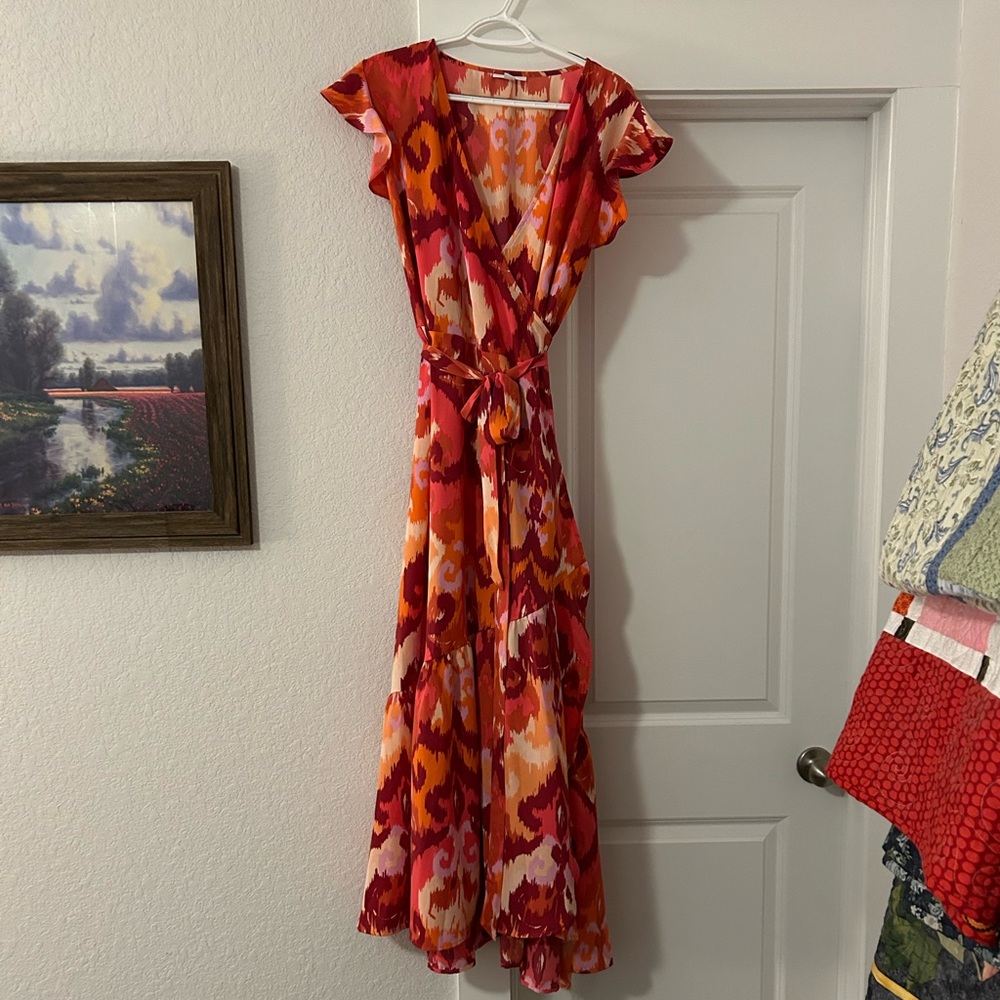 Crossover Tie Dress